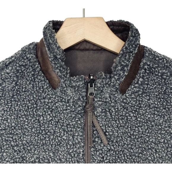 Madison Creek Outfitters Teton Reversible Waxed Twill Vest Mens Size Small $175 - Picture 10 of 13